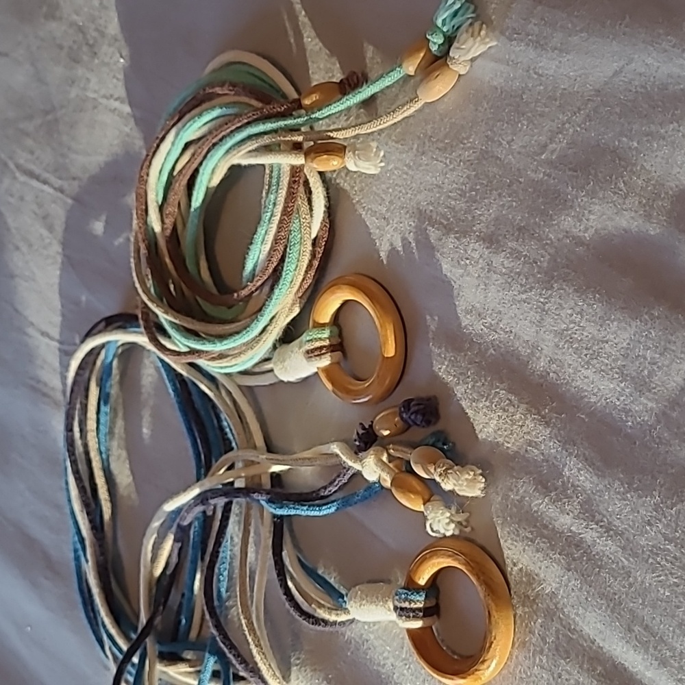 Long and dangling adjustable belts.